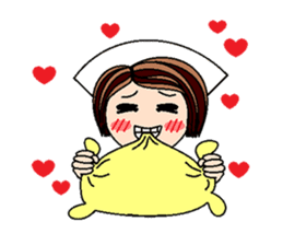 Nan is a nurse Part.1 (Eng.) sticker #1883688