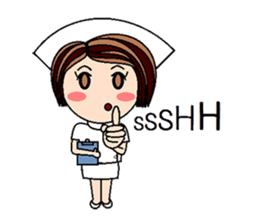 Nan is a nurse Part.1 (Eng.) sticker #1883691