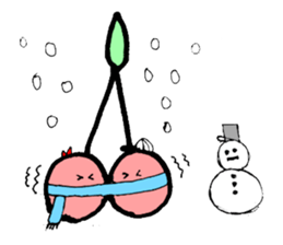 Cherry story sticker #1884487