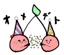 Cherry story sticker #1884491