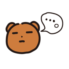 Happy bear - KumaYu sticker #1884701