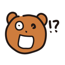 Happy bear - KumaYu sticker #1884709