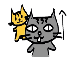 cats diary sticker #1885068