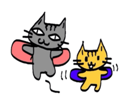 cats diary sticker #1885073