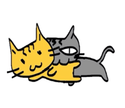 cats diary sticker #1885084