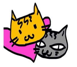 cats diary sticker #1885089