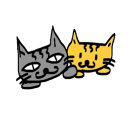cats diary sticker #1885092