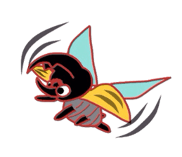 Hercules beetle (Only illustration ) sticker #1885131