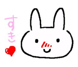 Sticker of rabbit lover sticker #1885133