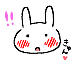 Sticker of rabbit lover sticker #1885134