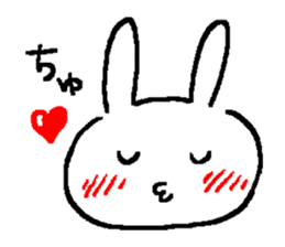 Sticker of rabbit lover sticker #1885136