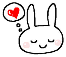 Sticker of rabbit lover sticker #1885137