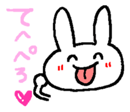Sticker of rabbit lover sticker #1885138