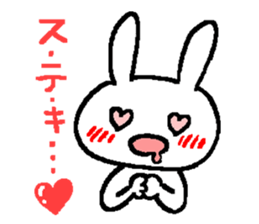 Sticker of rabbit lover sticker #1885140