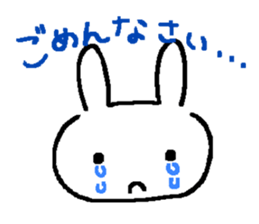 Sticker of rabbit lover sticker #1885142