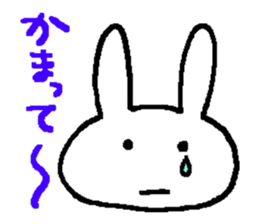 Sticker of rabbit lover sticker #1885150