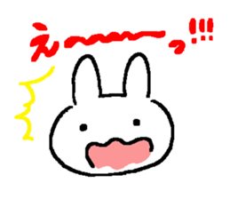 Sticker of rabbit lover sticker #1885154