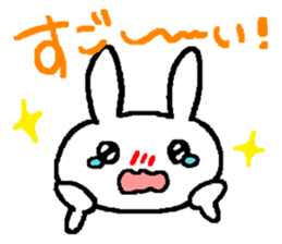 Sticker of rabbit lover sticker #1885155