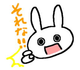 Sticker of rabbit lover sticker #1885156