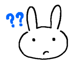 Sticker of rabbit lover sticker #1885157