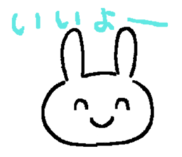 Sticker of rabbit lover sticker #1885161