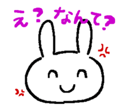 Sticker of rabbit lover sticker #1885162