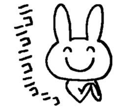 Sticker of rabbit lover sticker #1885163