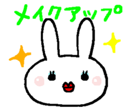 Sticker of rabbit lover sticker #1885166