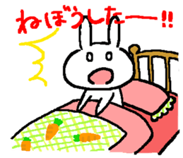 Sticker of rabbit lover sticker #1885172