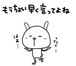 Rabbit to tell just Sticker season3 sticker #1885617