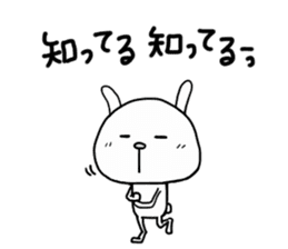 Rabbit to tell just Sticker season3 sticker #1885623