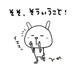 Rabbit to tell just Sticker season3 sticker #1885626