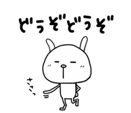 Rabbit to tell just Sticker season3 sticker #1885627