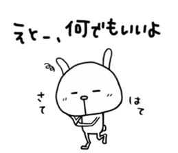 Rabbit to tell just Sticker season3 sticker #1885633