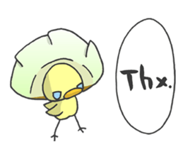 Kawaii Gyoza sticker #1885734