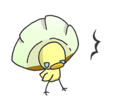 Kawaii Gyoza sticker #1885741