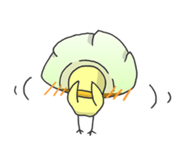 Kawaii Gyoza sticker #1885751