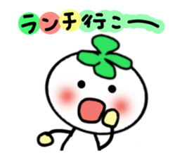 Four-leafed clover of happiness 2 sticker #1885862