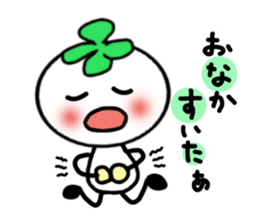 Four-leafed clover of happiness 2 sticker #1885864