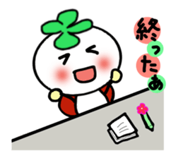 Four-leafed clover of happiness 2 sticker #1885868