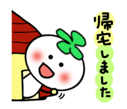 Four-leafed clover of happiness 2 sticker #1885889