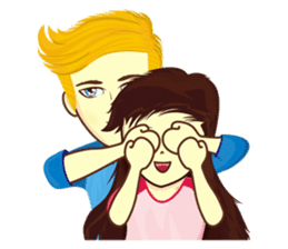 Sweet Couple sticker #1886254