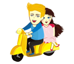 Sweet Couple sticker #1886255