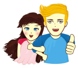 Sweet Couple sticker #1886258