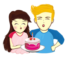 Sweet Couple sticker #1886271