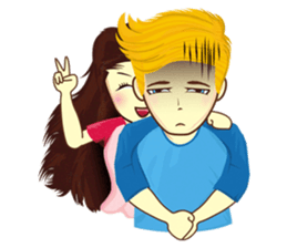 Sweet Couple sticker #1886276