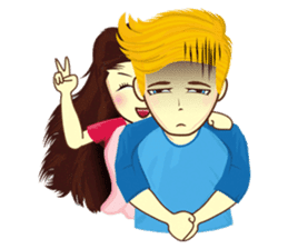 Sweet Couple sticker #1886276