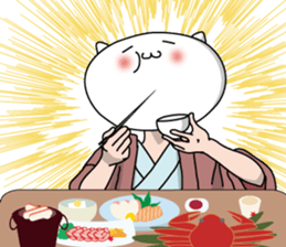 Neko is a senior clerk in the office. sticker #1886400