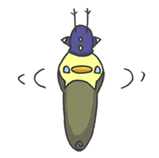 Kawaii hair style sticker #1886482