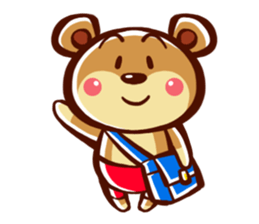 KUMA-MARU of a bear sticker #1887213